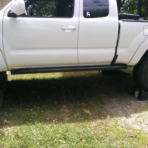Operation frame rust be gone starts now on my fine lift.