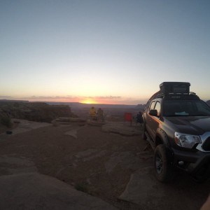 Murphy on White Rim Trail