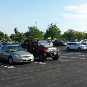 Spotted at Annapolis Mall parking lot today.