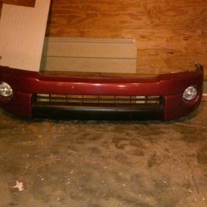 Bumper anyone? Crash bar too