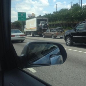 I wonder if there's another car infront of that one