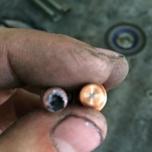 Burned up the consumables in about 5 minutes, then blew the breaker and wal