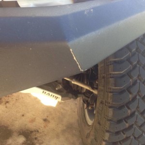 truck damage offroading