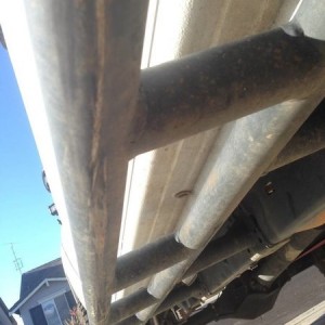 truck damage offroading