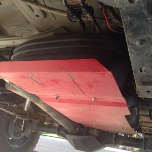 truck damage offroading
