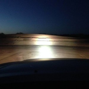 All lights on