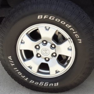 2012 Tacoma 16x7 6-5.5 alloy wheels for sale