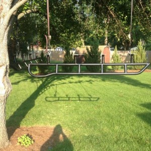 Painted, ready told be welded on :woot: