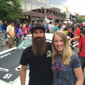 Look who I met!