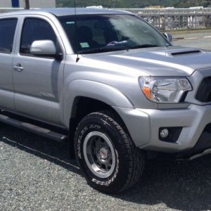 New wheel and tires