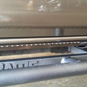 LED courtesy lights under truck