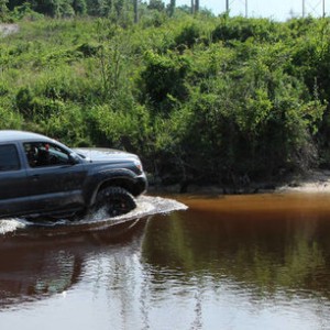 First time off roading in the new truck