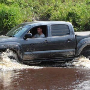 First time off roading in the new truck
