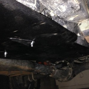 Straps modified and installed. Pelfreybilt gas tank skid