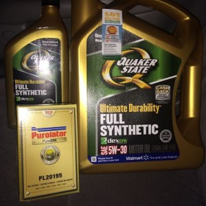 Treating my truck to a steak dinner tomorrow.