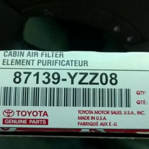 I swear. The dude gives me a cabin filter that fits everything but my truck