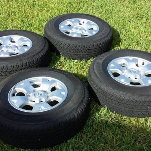 OEM wheels and tires