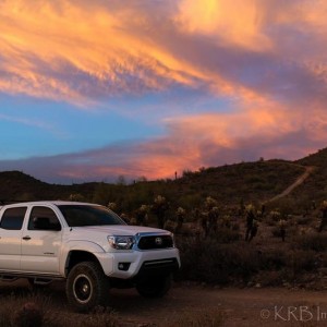 Tacoma in the desert