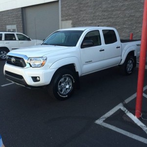 New Tacoma, stock