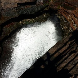 Thunder Hole in Acadia National Park From Friday.