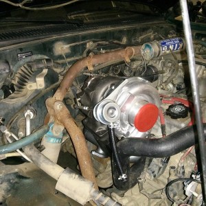 turbo front view