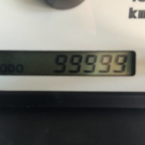 99,999 miles