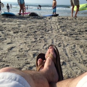 I hate taking my son to surf camp.:)