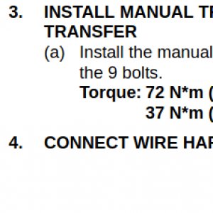 Transmission Manual