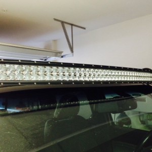 50" curved light bar