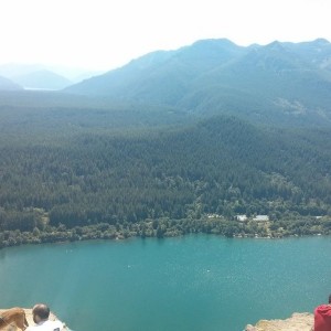Hiked up Rattlesnake Ridge yesterday
