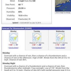 Sun isn't even out and it's still hot and sticky.
