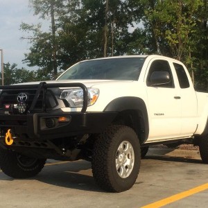 ARB Bumper, M8000, OME 886 w/ Dakar Leafs