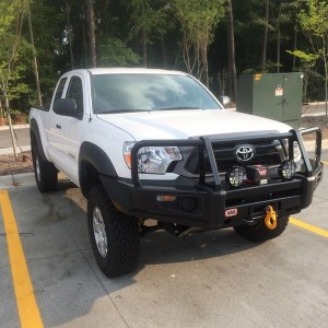 ARB Bumper, M8000, OME 886 w/ Dakar Leafs