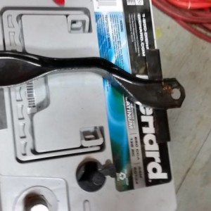 battery hold down