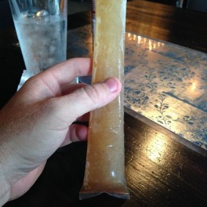 Adult otter pops! This one is an Arnold Palmer.