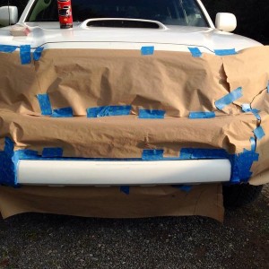 Black lower valance mod