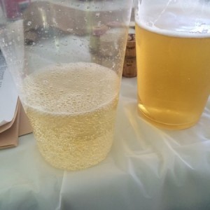 Got that bubbly!