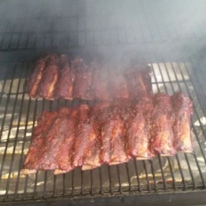 2 hours in on a 6 hour smoke....