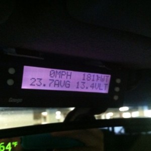 Best mpg I've gotten in a while! All typos and random question marks c