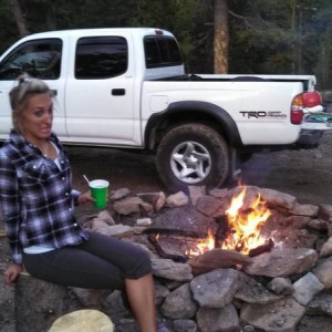 Camping, tequila, wife