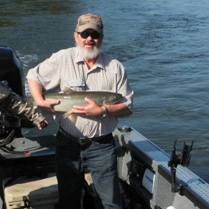 Don's steelhead fishing trip July 2014