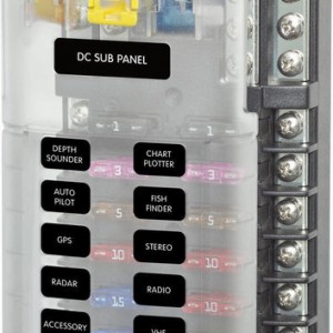 Blue Sea Systems 12 fuse block by Tacomapros.com