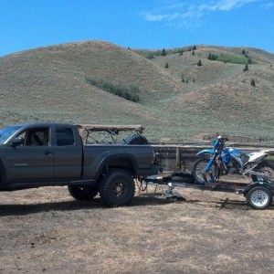 Went for a ride, first rain in awhile last night killer conditions on new M