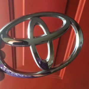 Awesome Tacoma World member hooking me up with a front emblem. Thanks River