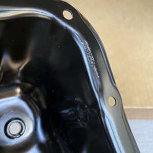 Damaged Lower Oil Pan