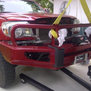 ARB bumper paint and install
