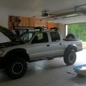 Looks so weird without the bedrack