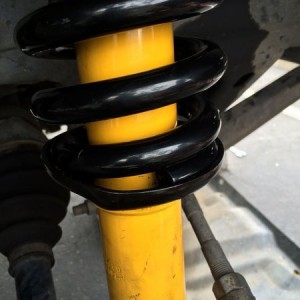 Help! 4 wheel parts didnt compress the coil in the seat right. Will this ga