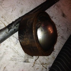 Loose dirty balls. no bueno
