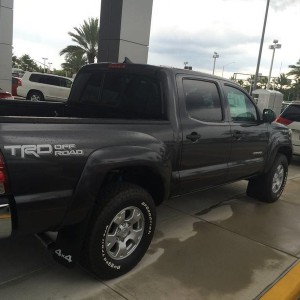 At the dealership